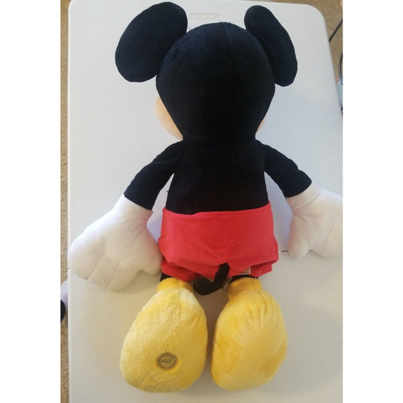 Disney Mickey And Minnie Mouse Approximately 27" Tall Large Size Plush Stuffies - Picture 3 of 16